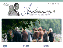 Tablet Screenshot of andreasons.com